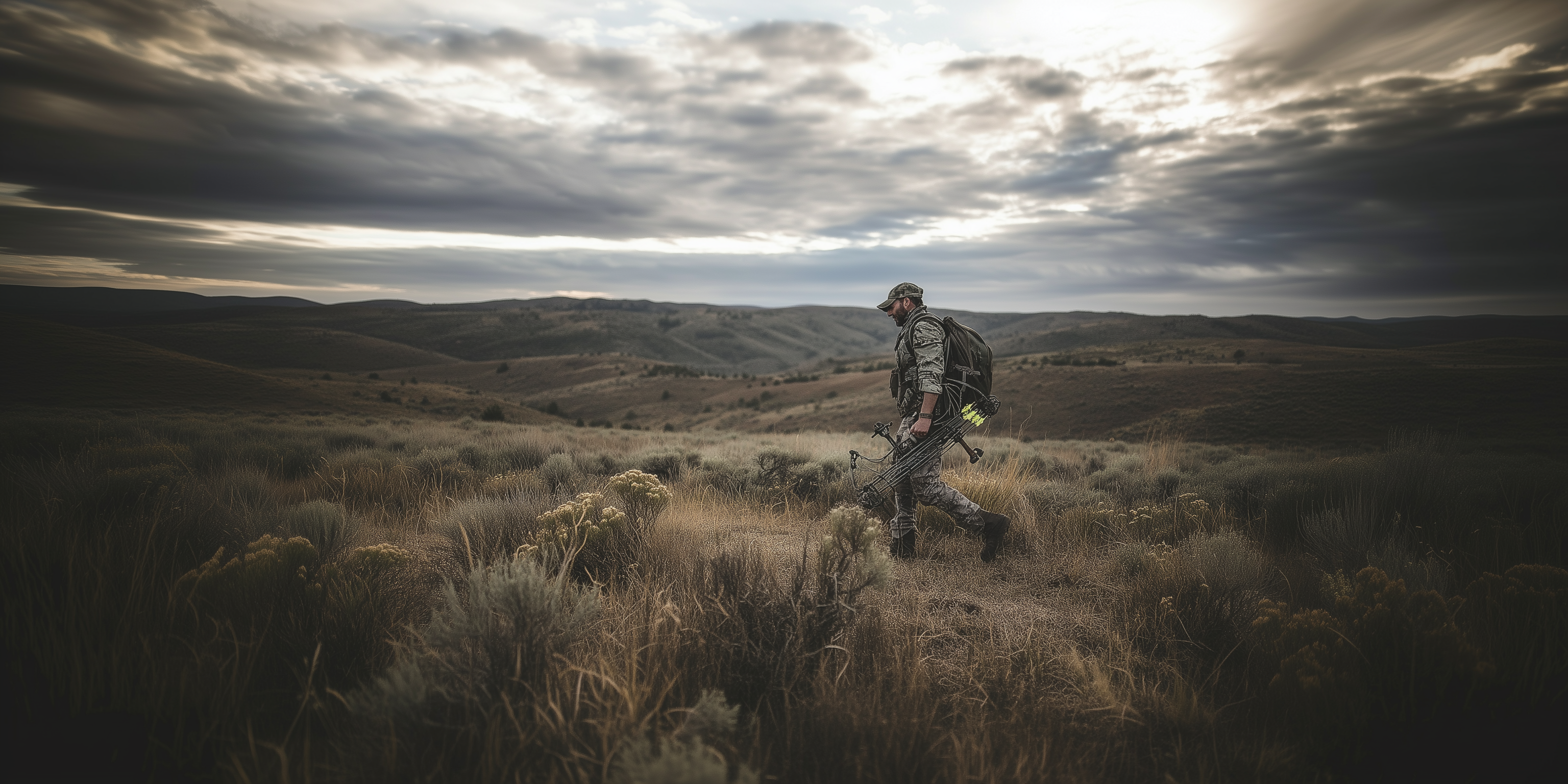 Wyoming landscape background